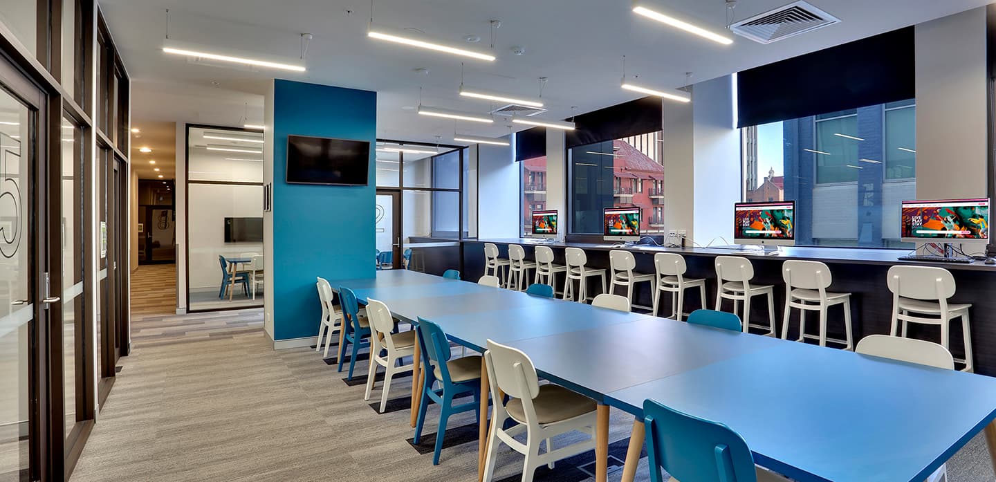 Study Spaces hover