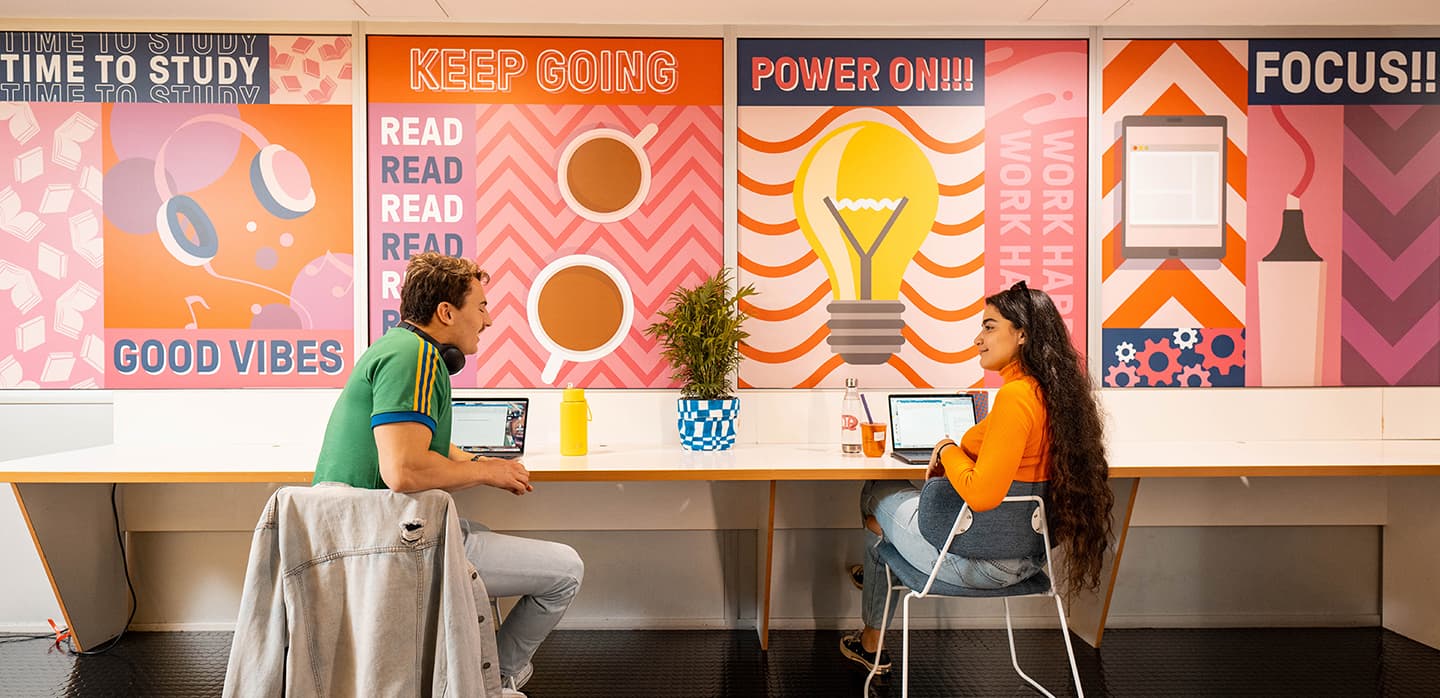 Study Spaces hover