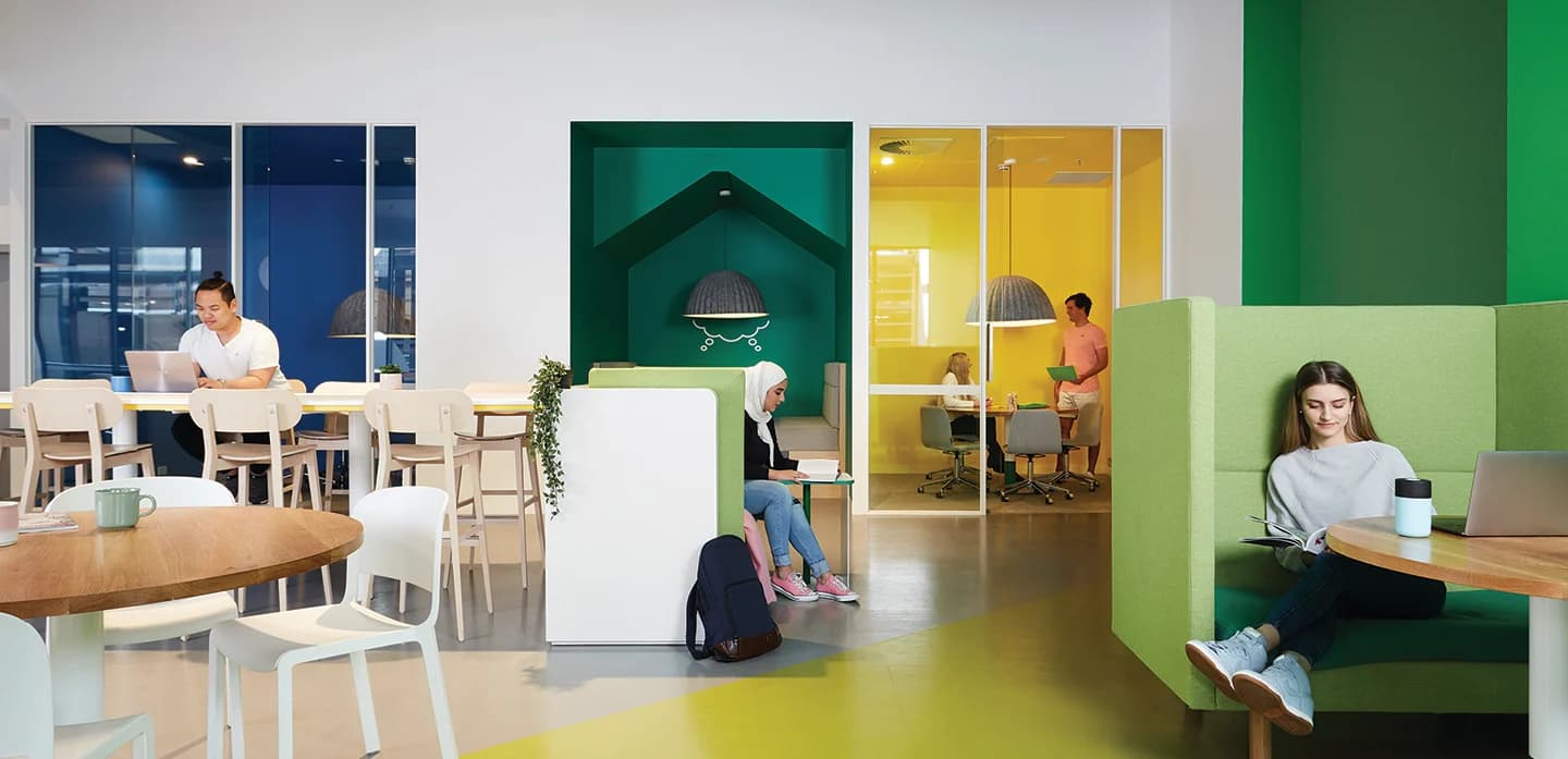 Study Spaces hover